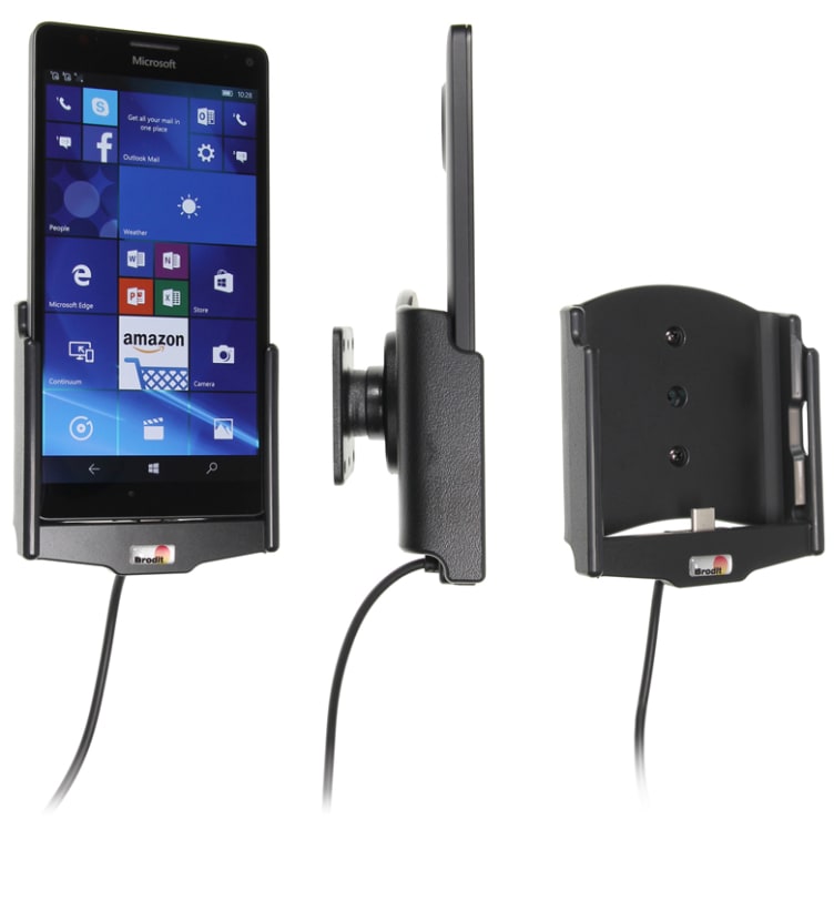 Active holder for fixed installation for Microsoft Lumia 950 XL