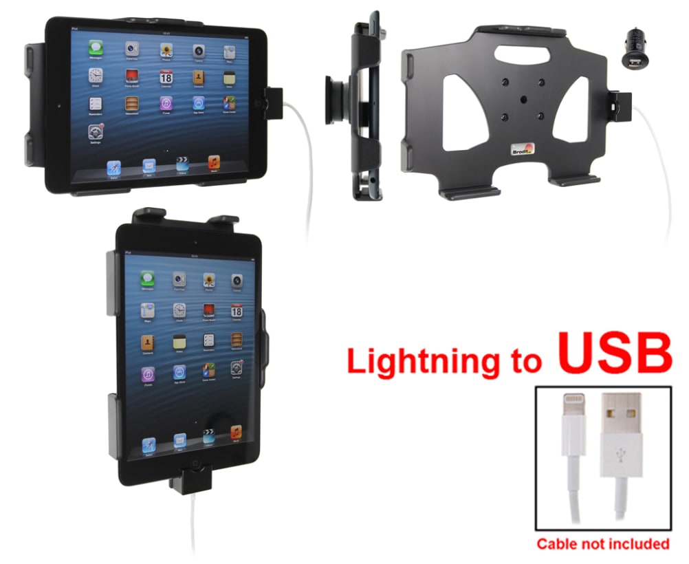 Holder for Cable Attachment for Apple iPad Mini (A1432, A1454, A1455)