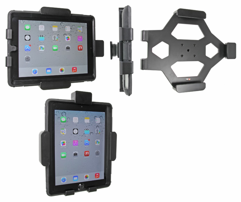 Holder with spring-lock for Apple iPad 2 (A1395, A1396, A1397)