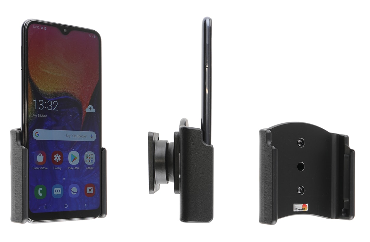 Passive holder with tilt swivel for Samsung Galaxy A10 (SM-A105)