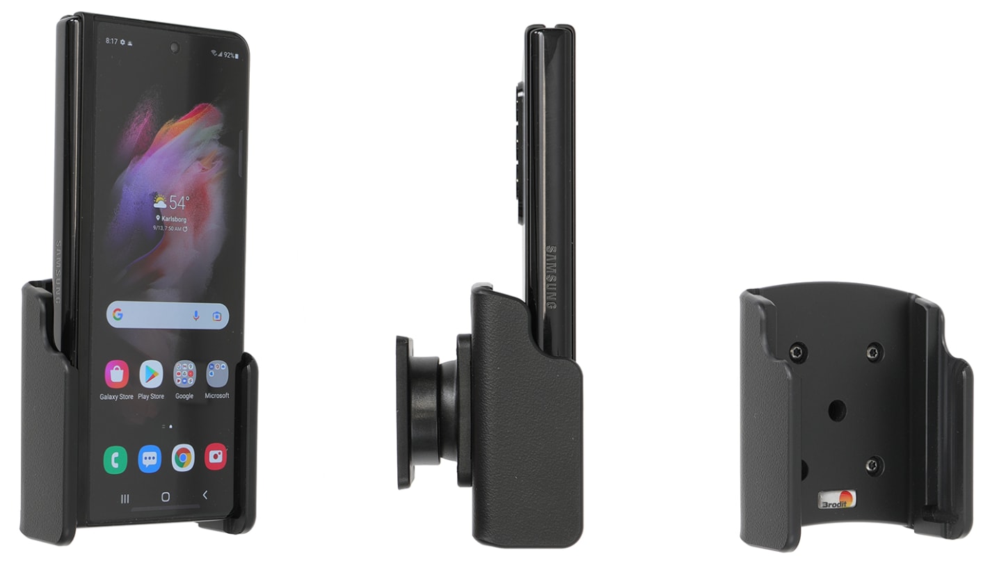 Passive holder with tilt swivel for Samsung Galaxy Z Fold3 5G