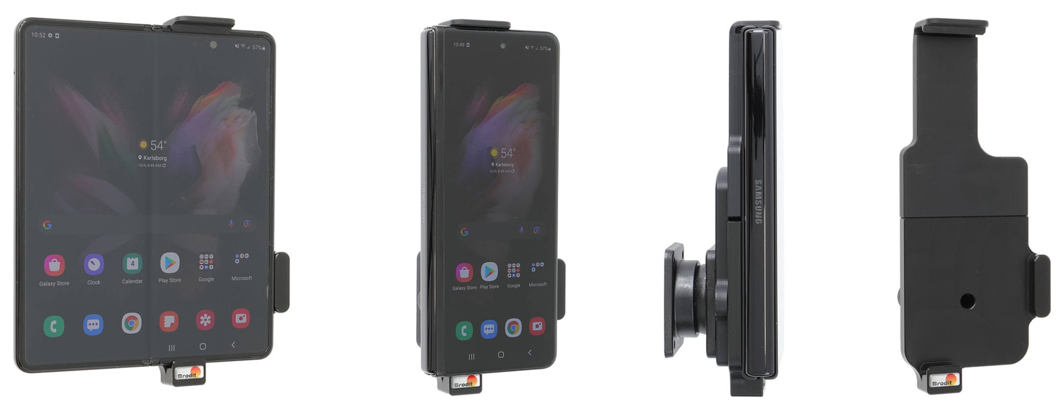 Passive holder with tilt swivel for Samsung Galaxy Z Fold3 5G