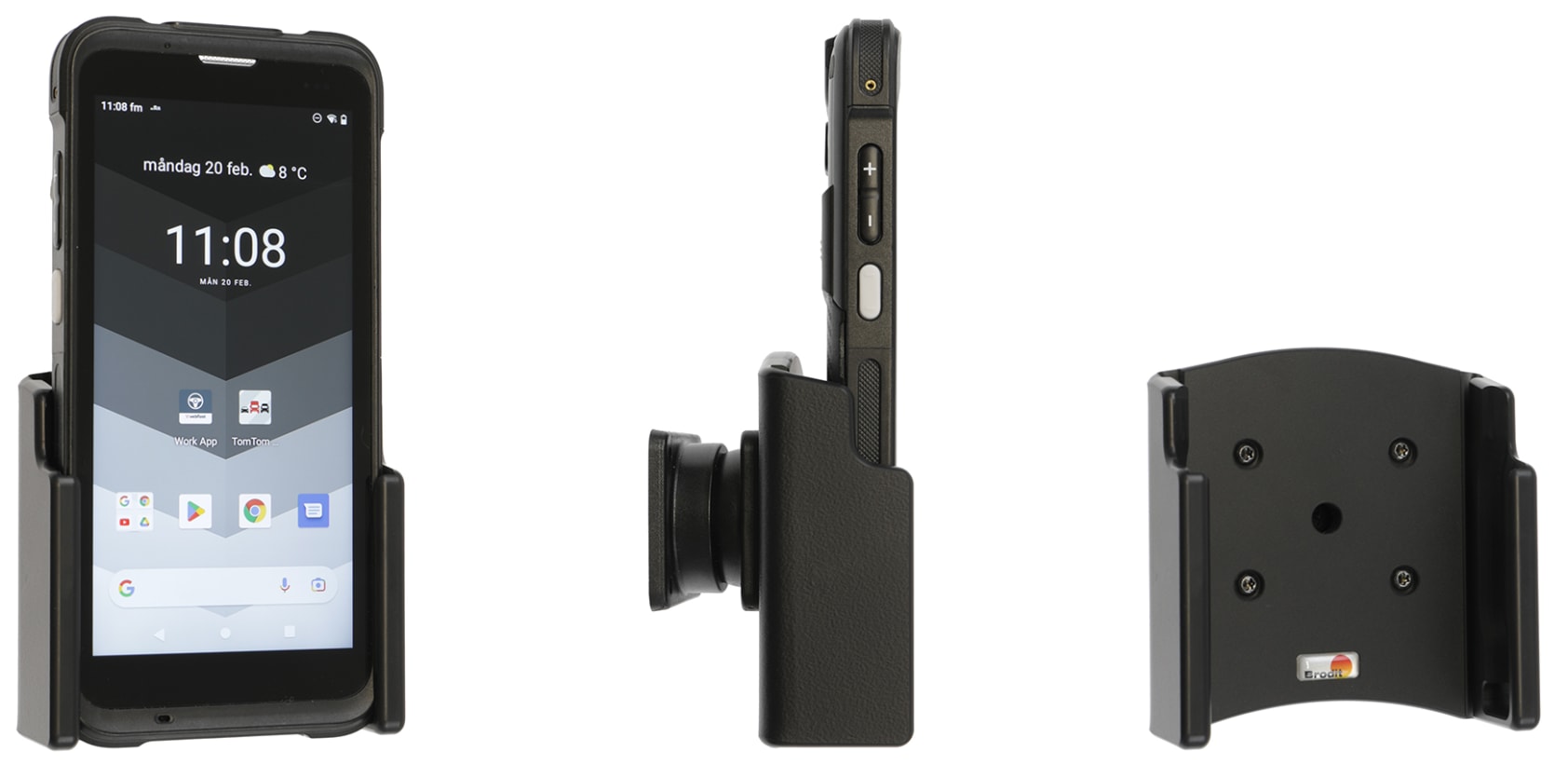 Passive holder with tilt swivel for Webfleet Pro M