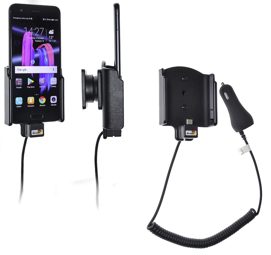 Active holder with cig-plug for Huawei Honor 9