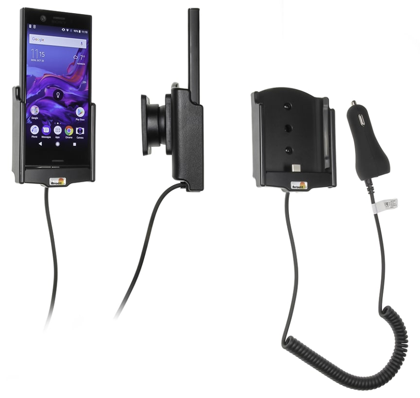 Active holder with cig-plug for Sony Xperia XZ1 Compact