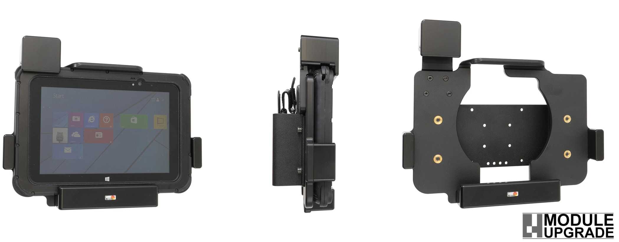 Holder with spring-lock for Aava Mobile oona 8