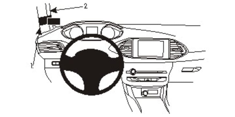 ProClip for Peugeot 308 14-21 (LHD)