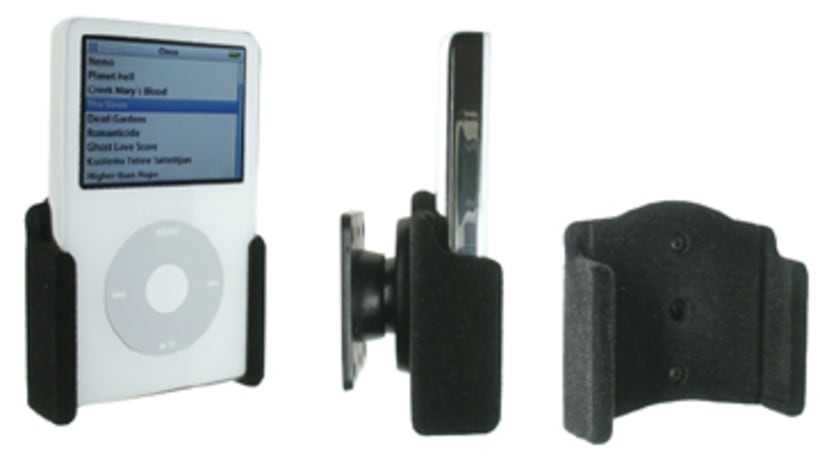 Passive holder with tilt swivel for Apple iPod 5th Generation Video 80 GB