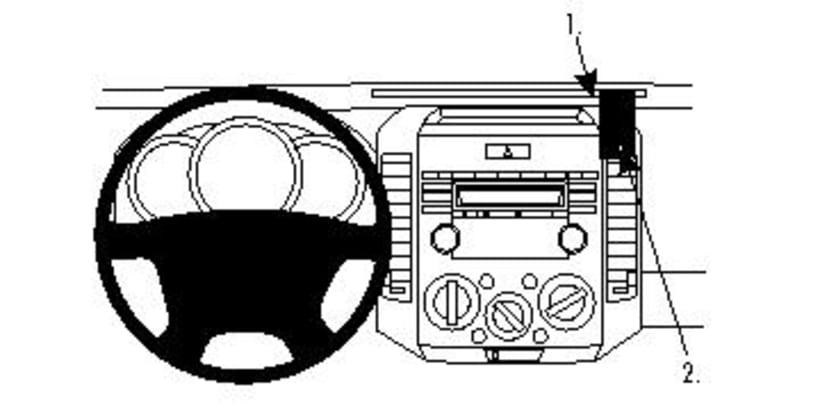 ProClip for Mazda BT 50 07-12 (LHD)