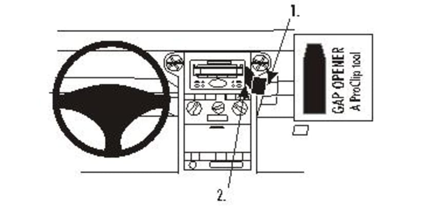 ProClip for Scion xB 04-07 (LHD)
