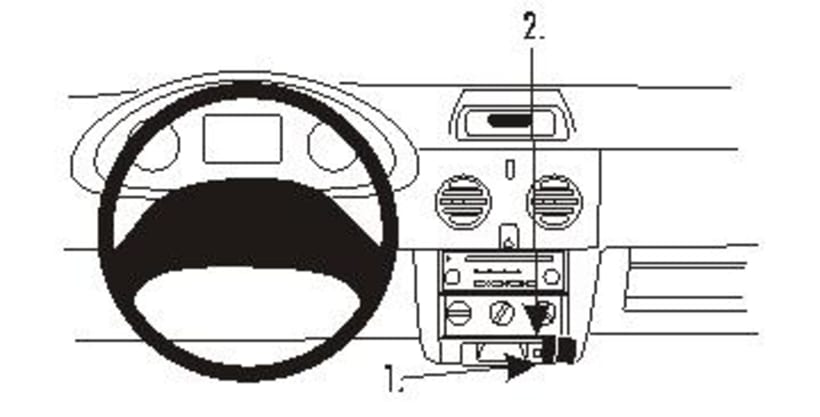 ProClip for Renault Kangoo 03-07 (LHD)