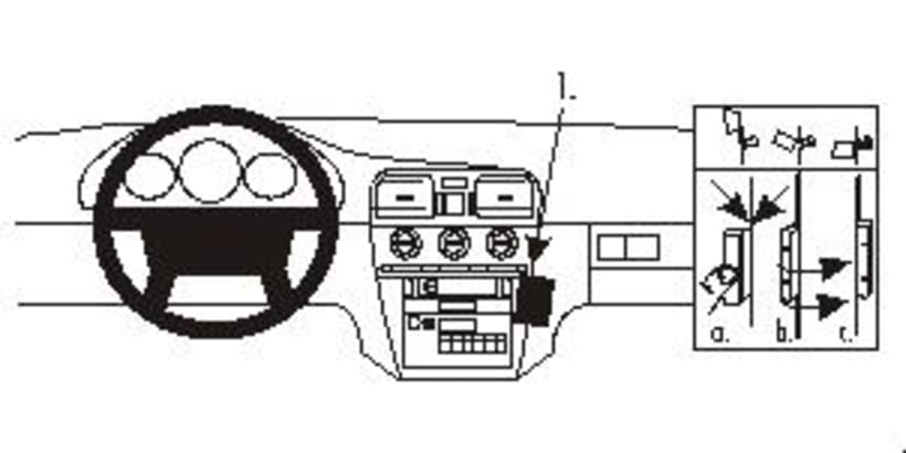 ProClip for Volvo V40 96-00 (LHD)