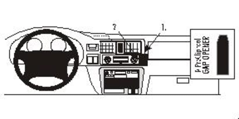 ProClip for Opel Frontera 99-03 (LHD)