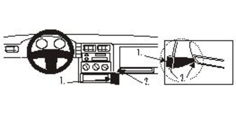 ProClip for Seat Inca 93-05 (LHD)