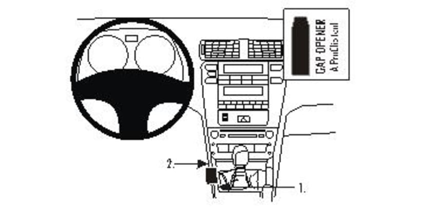 ProClip for Lexus IS Series 06-13 (LHD)