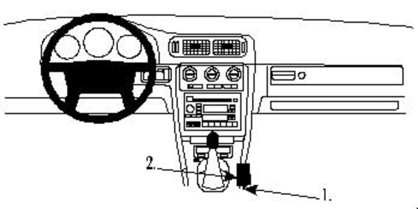 ProClip for Volvo V70 97-00 (LHD)