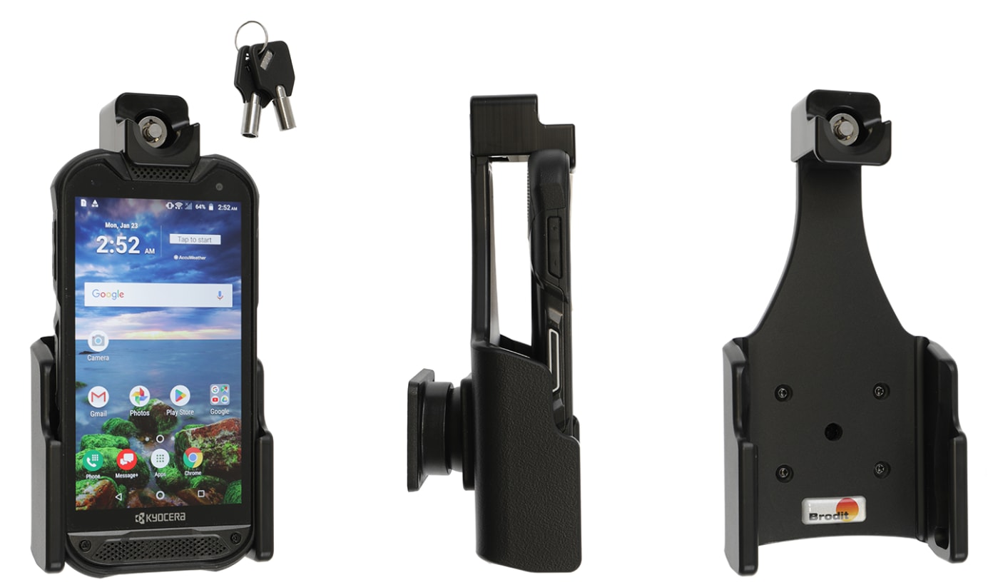 Holder with key-lock for Kyocera Duraforce Pro2