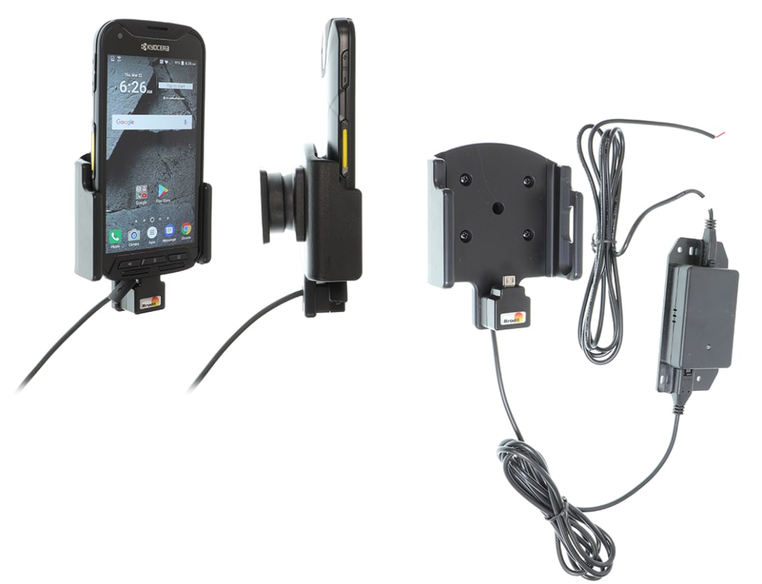Active holder for fixed installation for Kyocera Duraforce Pro