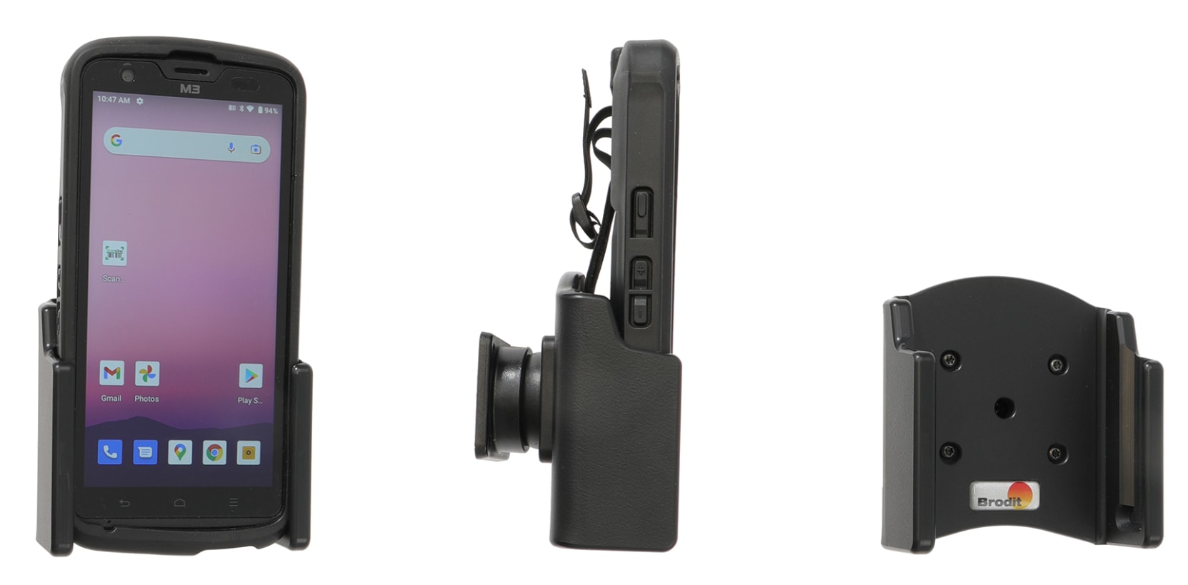 Passive holder with tilt swivel for M3 Mobile SL20