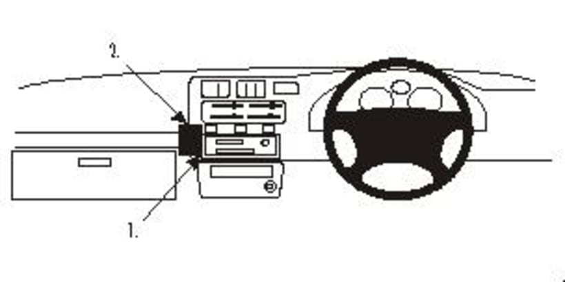 ProClip for Toyota RAV 4 94-00 (RHD)