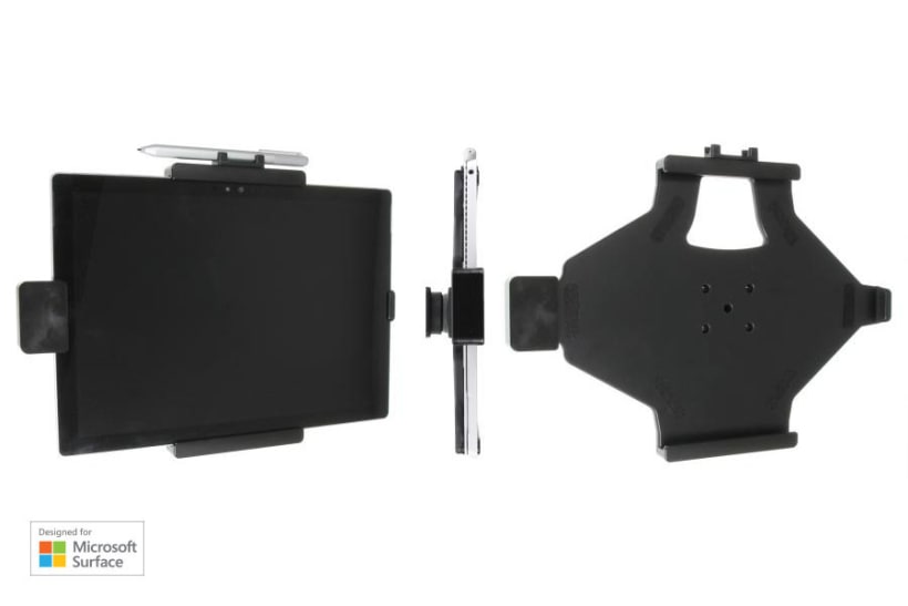 Holder with spring-lock for Microsoft Surface PRO 2017