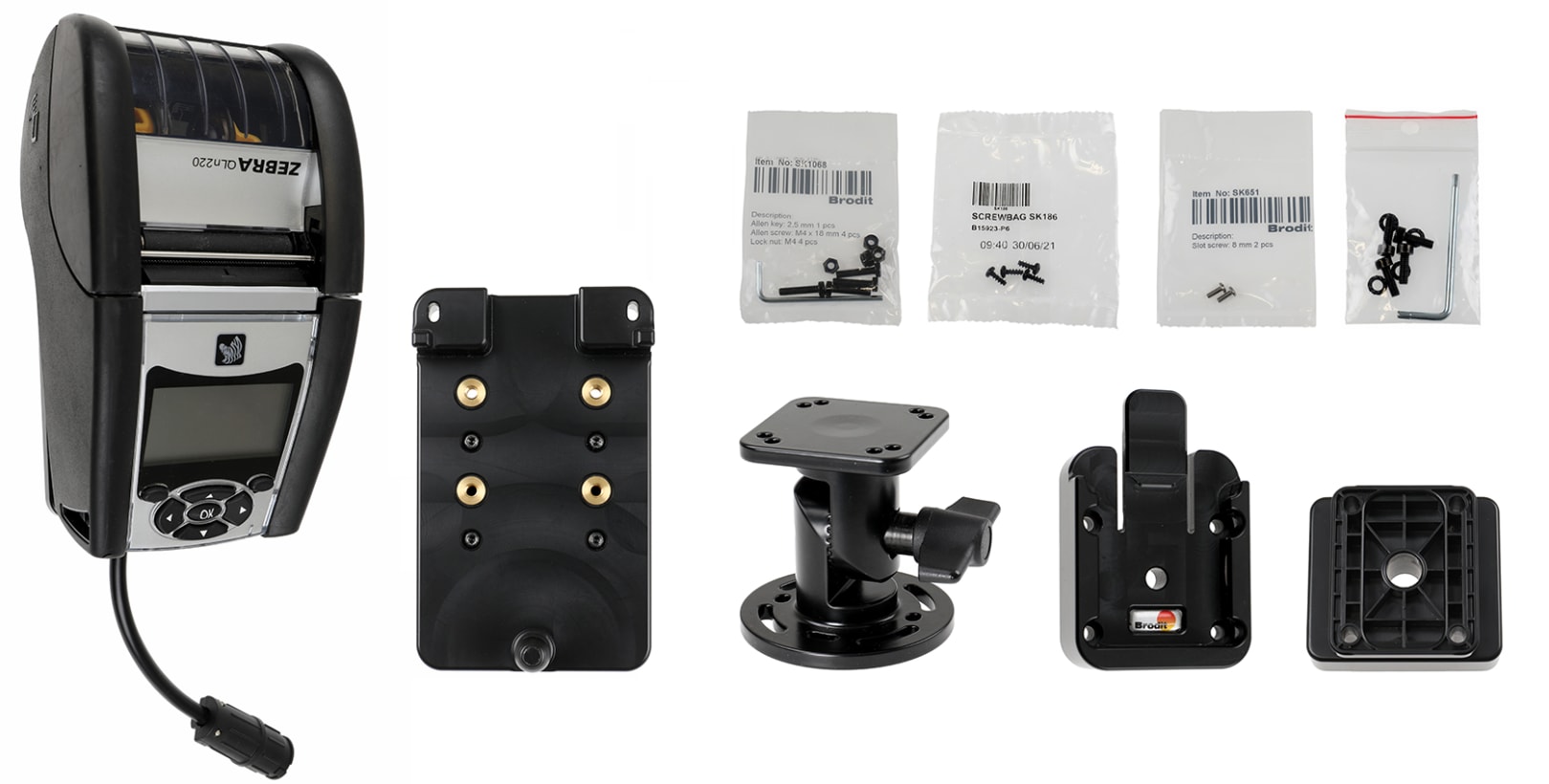Mount for Zebra ZQ620