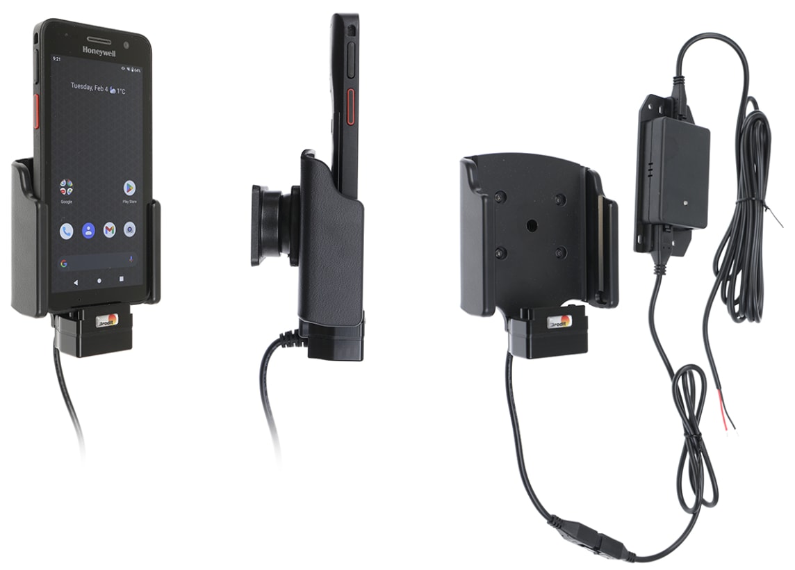 Active holder for fixed installation for Honeywell CT37