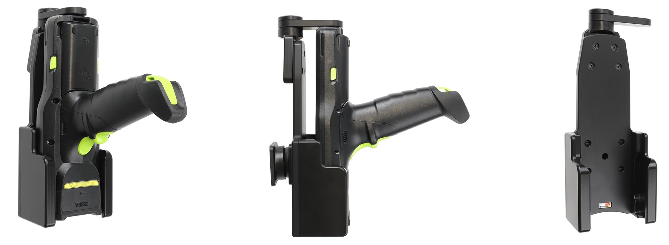 Passive holder with tilt swivel for Zebra MC3450