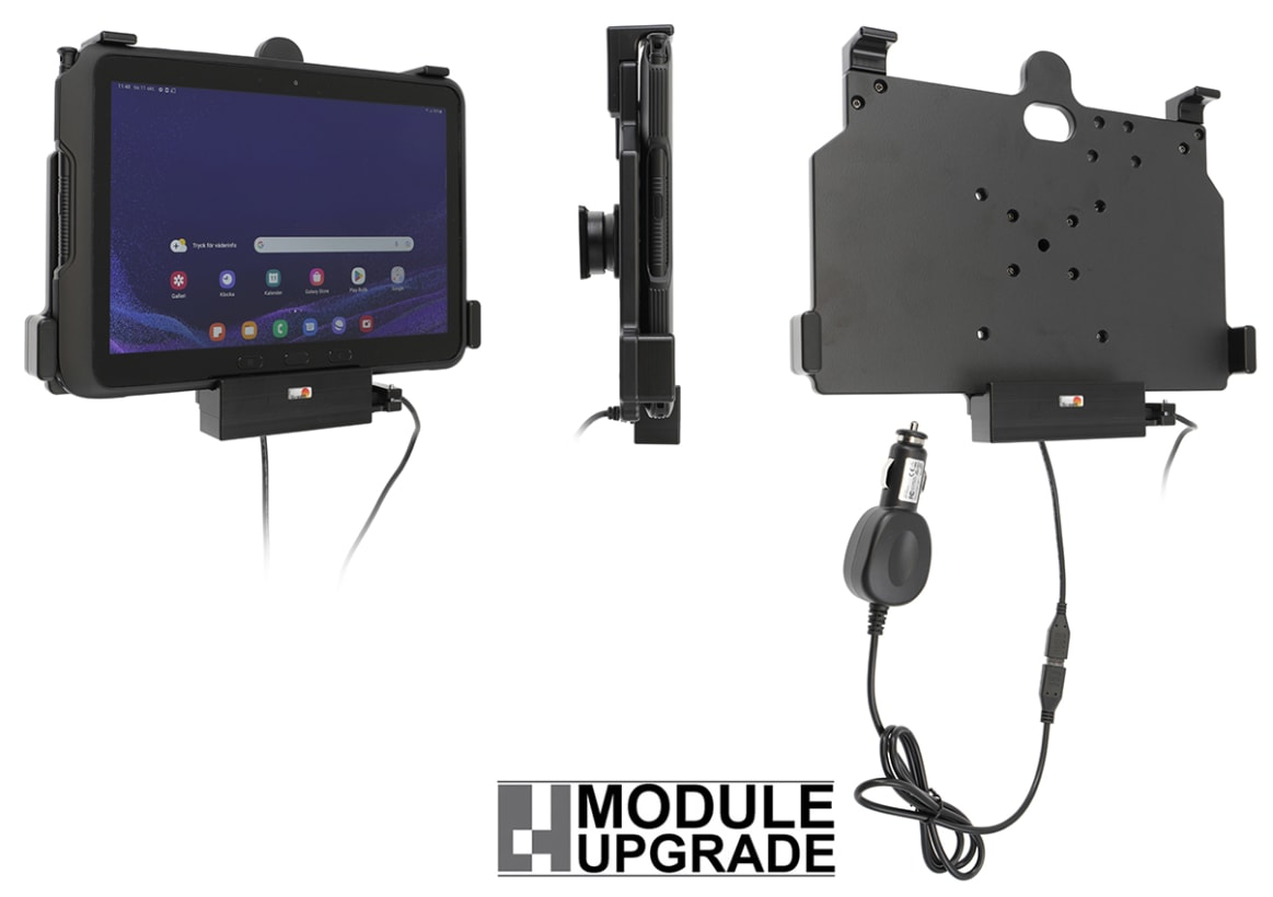Active holder with cig-plug for Samsung Galaxy Tab Active 5 Pro SM-X356B