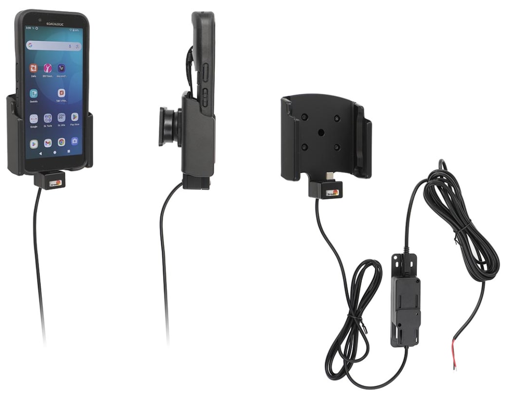 Active holder for fixed installation for Datalogic Memor 17