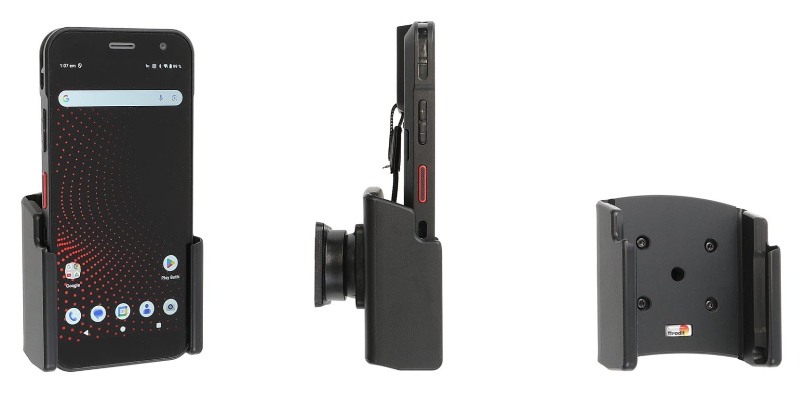 Passive holder with tilt swivel for Honeywell CT32