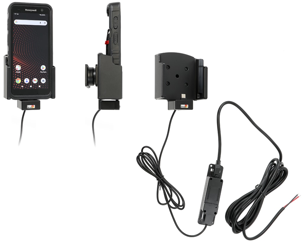 Active holder for fixed installation for Honeywell CT70