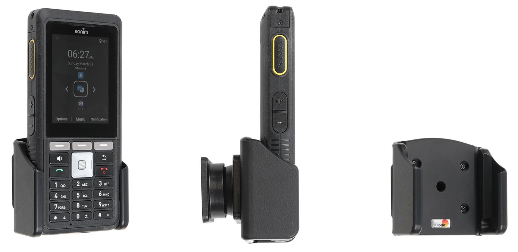 Passive holder with tilt swivel for Sonim XP5 Plus