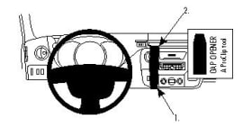  Extra-strength ProClip for Renault Master 11-19 (LHD)
