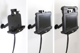 Holder with key-lock for Zebra L10 XSLATE