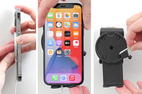 Mount with tilt swivel for Apple iPhone 15