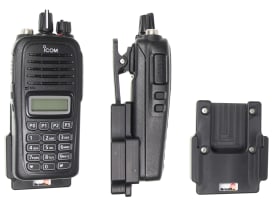  Passive holder for ICOM IC-F2000T