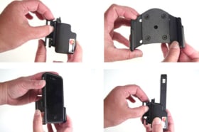 Passive holder with tilt swivel for Apple iPhone 4S