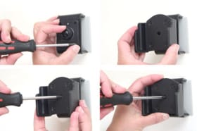 Passive holder with tilt swivel for Apple iPhone 4S