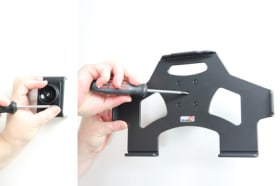 Passive holder with tilt swivel for Microsoft Surface 2