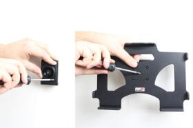 Passive holder with tilt swivel for Apple iPad Air (A1474, A1475, A1476)