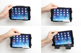 Passive holder with tilt swivel for Apple iPad Mini 3 (A1599, A1600)