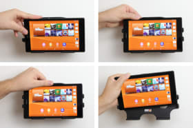 Passive holder with tilt swivel for Sony Xperia Z3 Tablet Compact