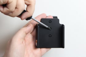 Passive holder with tilt swivel for iZettle Reader