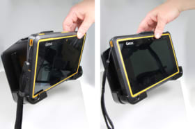 Passive holder with tilt swivel for Getac Z710 (US Version)