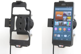 Active holder with cig-plug for Sony Xperia Z3