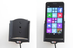 Active holder with cig-plug for Microsoft Lumia 640