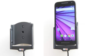 Active holder with cig-plug for Motorola Moto G (3rd Gen)