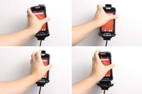 Active holder for fixed installation for M3 Mobile SM15-series