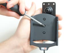 Active holder with USB-cable and cig-plug adapter for Samsung Galaxy S III (AT&#038;T SGH-i747)